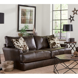 Bryce italian top grain on sale leather sofa and loveseat